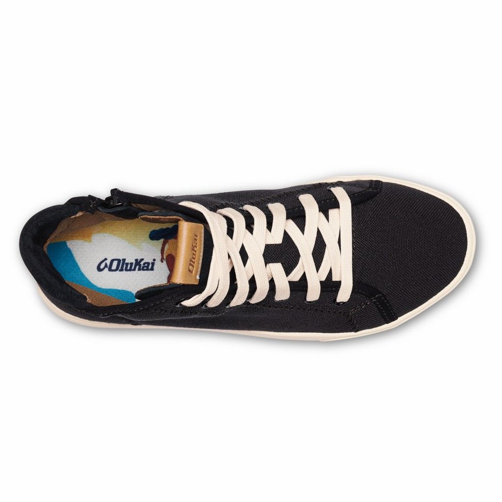 Olukai Women's Pilahi Sneaker - Black US893-061